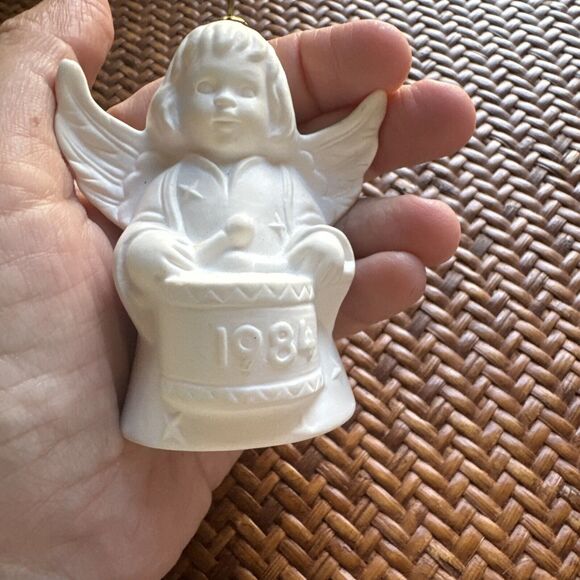 Vintage 1984‎ Ninth Edition Angel Bell Annual Christmas Ornament w/Box by Goebel - Picture 5 of 11